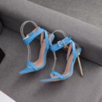 Cross Strap Open Toed High Heels
