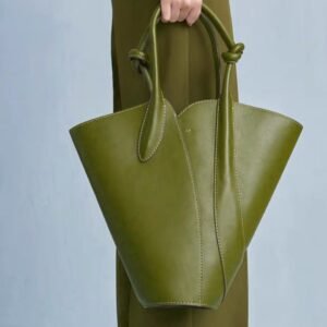 Modern Flare Knot Handle Tote